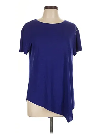 Pre-owned Reebok Short Sleeve T-shirt In Blue