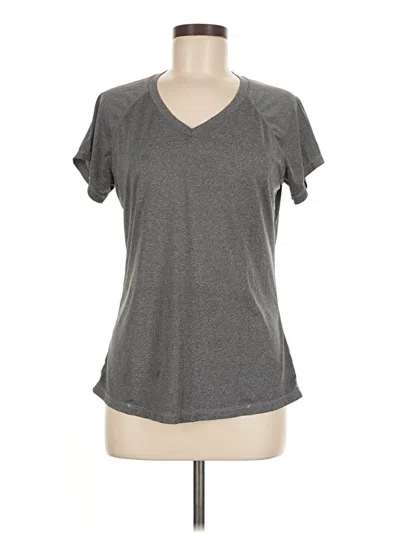 Pre-owned Reebok Short Sleeve T-shirt In Gray