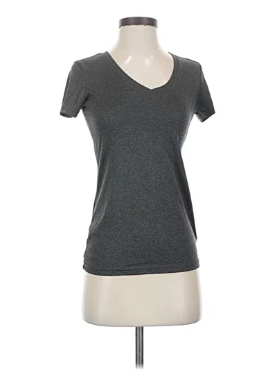 Pre-owned Reebok Short Sleeve T-shirt In Gray