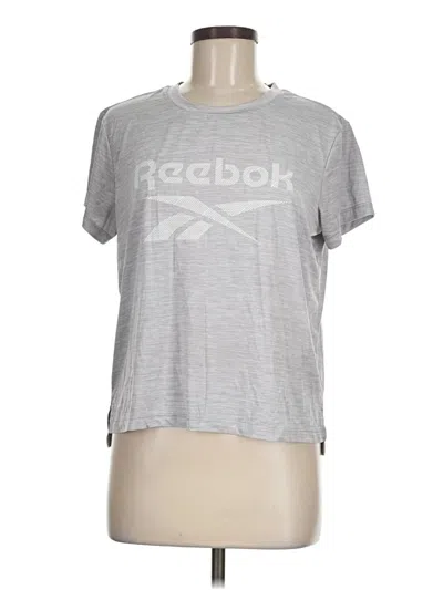 Pre-owned Reebok Short Sleeve T-shirt In Gray