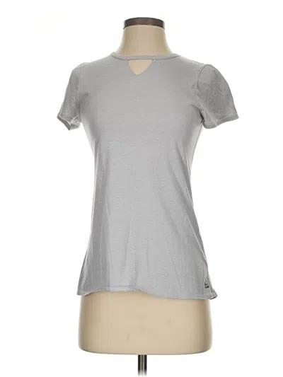 Pre-owned Reebok Short Sleeve T-shirt In Gray