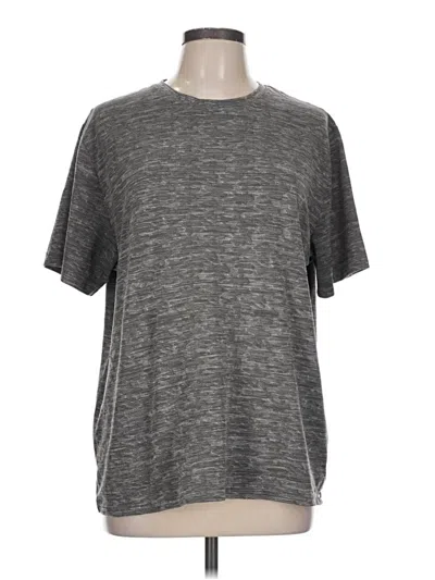 Pre-owned Reebok Short Sleeve T-shirt In Gray