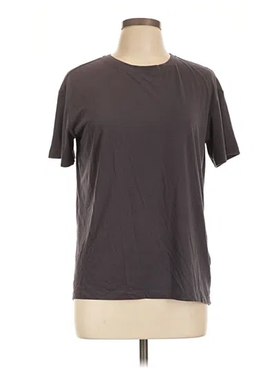 Pre-owned Reebok Short Sleeve T-shirt In Gray