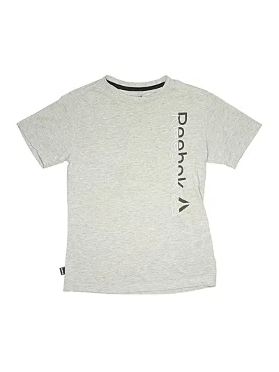 Pre-owned Reebok Kids' Short Sleeve T-shirt In Gray