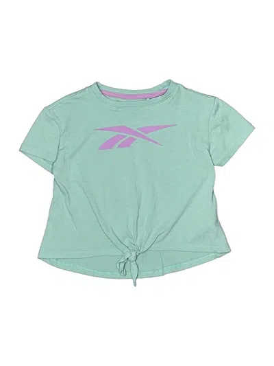 Pre-owned Reebok Kids' Short Sleeve T-shirt In Green