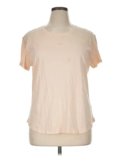 Pre-owned Reebok Short Sleeve T-shirt In Ivory