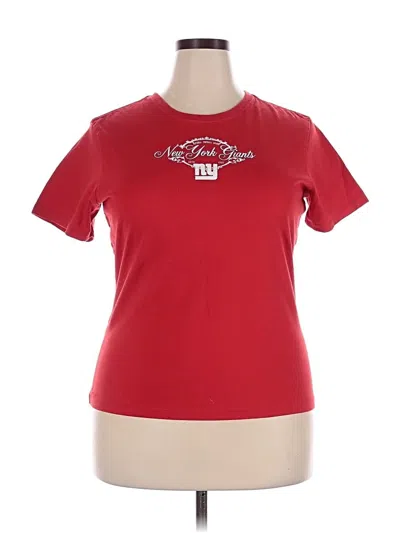 Pre-owned Reebok Short Sleeve T-shirt In Red