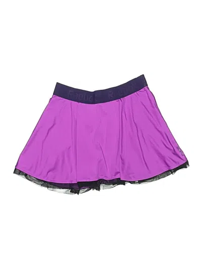 Pre-owned Reebok Skort In Purple