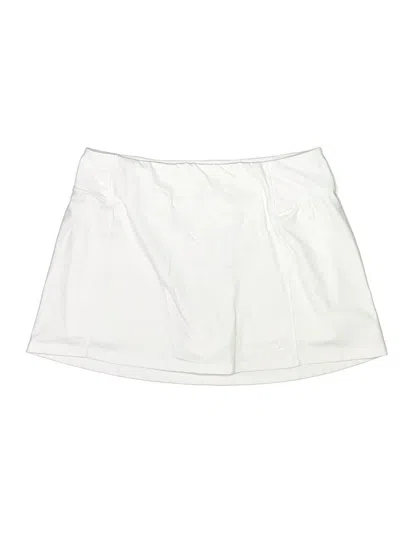 Pre-owned Reebok Skort In White