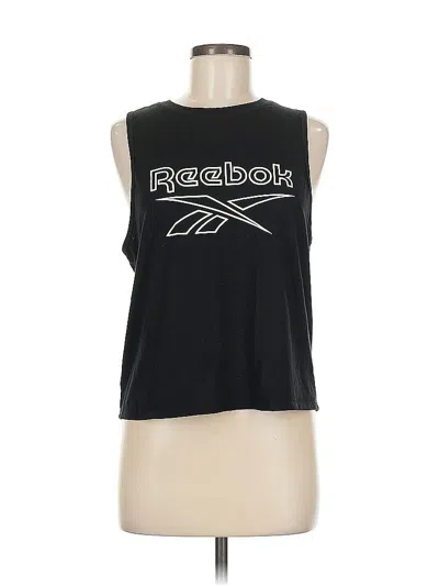 Pre-owned Reebok Sleeveless T-shirt In Black