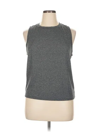 Pre-owned Reebok Sleeveless T-shirt In Gray