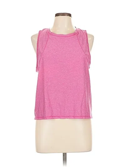 Pre-owned Reebok Sleeveless T-shirt In Pink