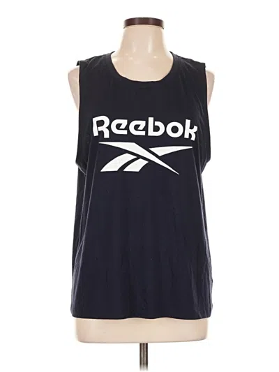 Pre-owned Reebok Sleeveless T-shirt In Black