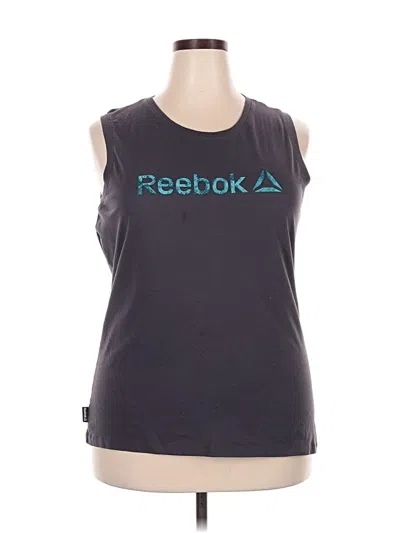 Pre-owned Reebok Sleeveless T-shirt In Blue