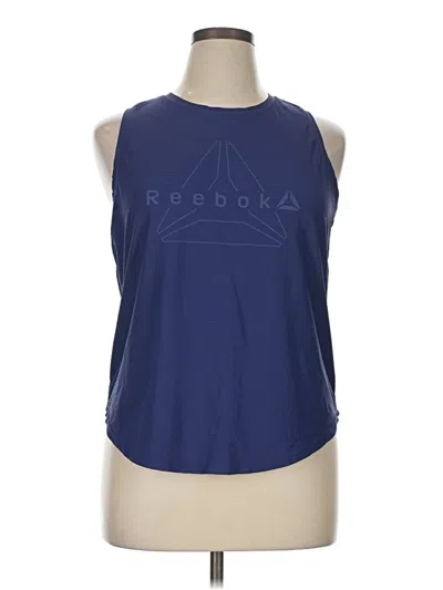 Pre-owned Reebok Sleeveless T-shirt In Blue