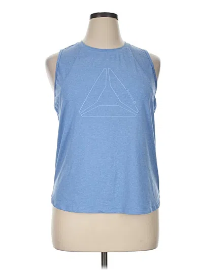 Pre-owned Reebok Sleeveless T-shirt In Blue