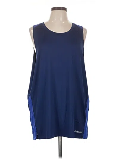 Pre-owned Reebok Sleeveless T-shirt In Blue