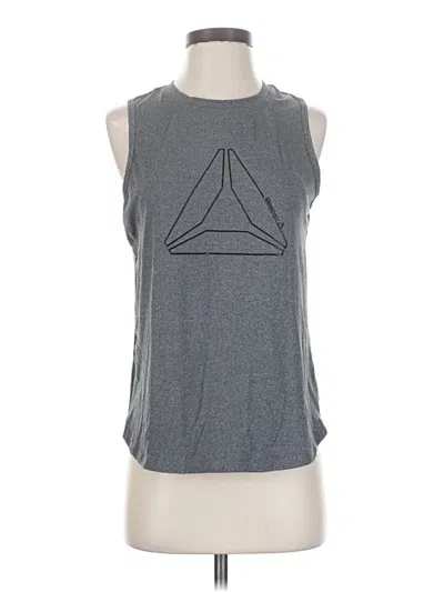 Pre-owned Reebok Sleeveless T-shirt In Gray