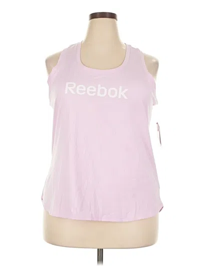 Reebok Sleeveless T-shirt In Pink