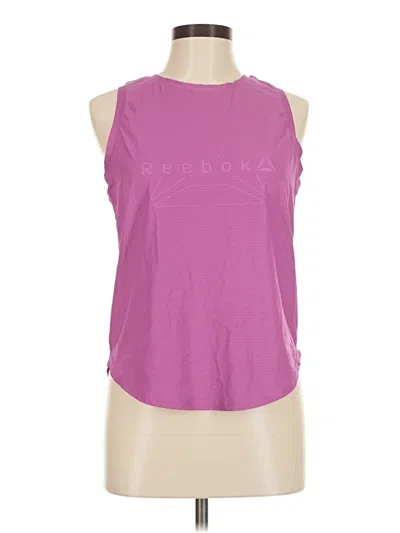 Pre-owned Reebok Sleeveless T-shirt In Purple