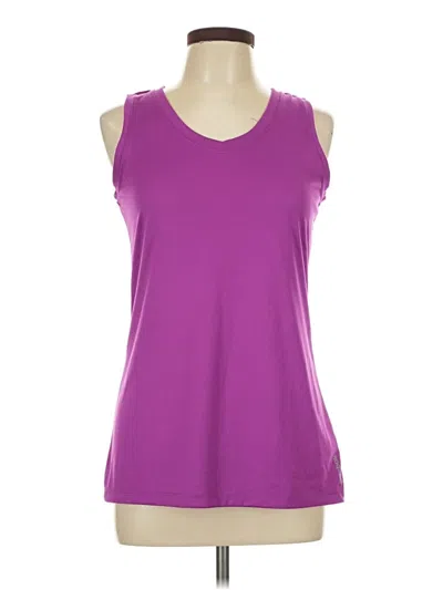 Pre-owned Reebok Sleeveless T-shirt In Purple
