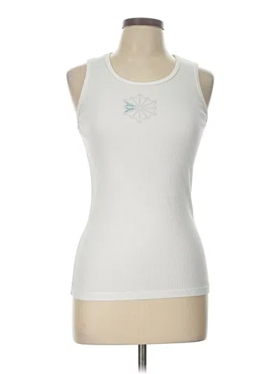 Pre-owned Reebok Sleeveless T-shirt In White