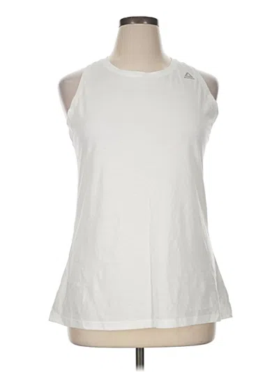 Pre-owned Reebok Sleeveless T-shirt In White