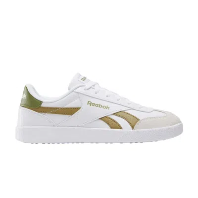 Pre-owned Reebok Smash Edge 'white/khaki Brown/deep Olive' | Men's Size 5.5