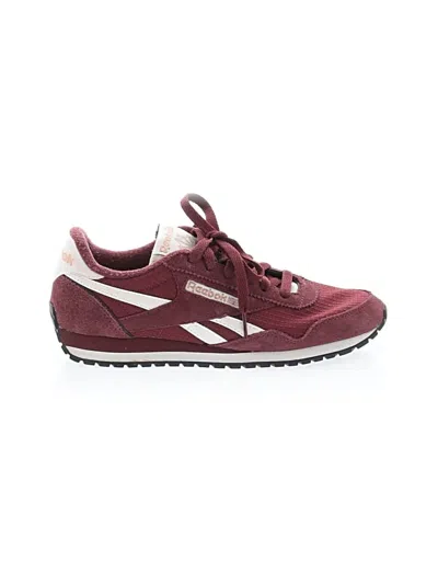 Pre-owned Reebok Sneakers In Burgundy