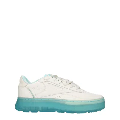 Reebok Sneakers Club C Women Leather Beige/water In White