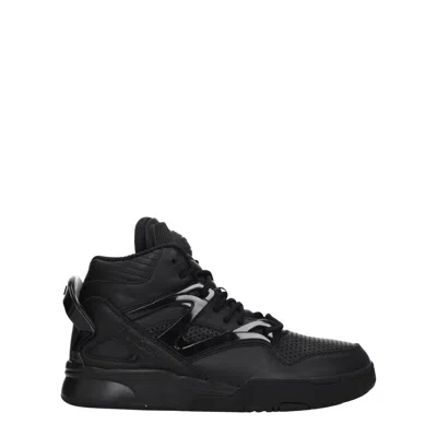 Reebok Sneakers Pump Omni Women's Leather Black
