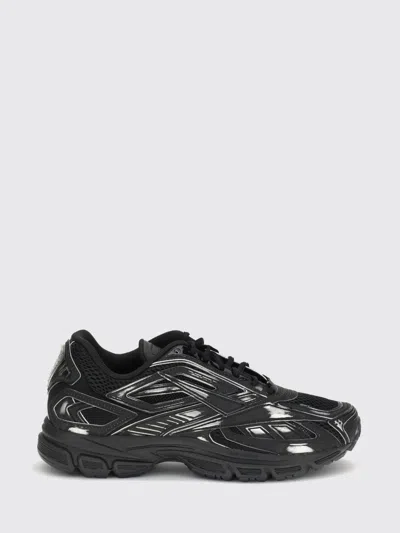Reebok Premier Road Ultra Black Sneakers In Animal Print