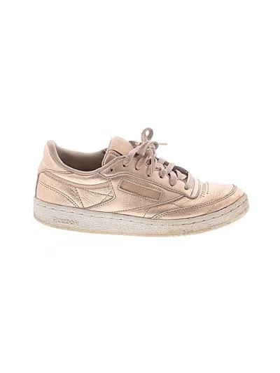 Pre-owned Reebok Sneakers In Tan