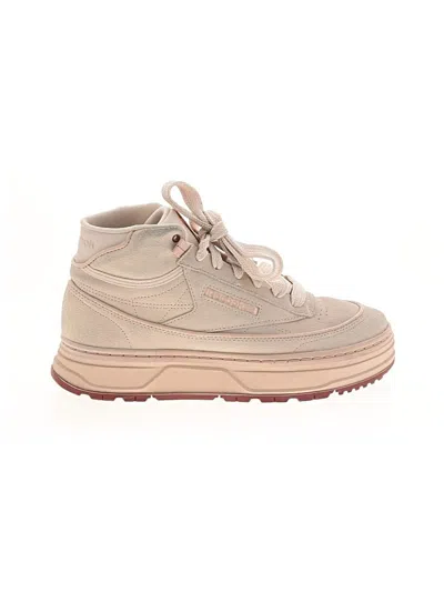 Pre-owned Reebok Sneakers In Tan