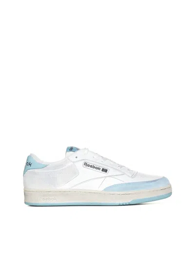 Reebok Sneakers In White Light Blue