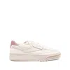 Reebok Off-white Club C Ltd Sneakers In White/pink