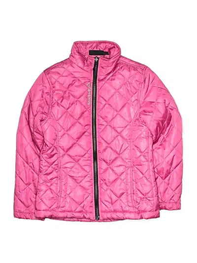 Pre-owned Reebok Kids' Snow Jacket In Pink