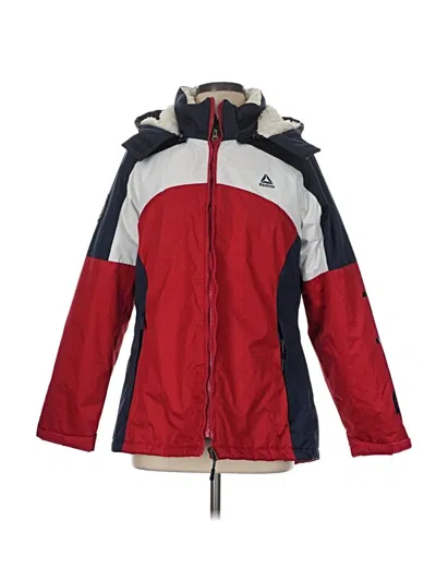 Pre-owned Reebok Snow Jacket In Red