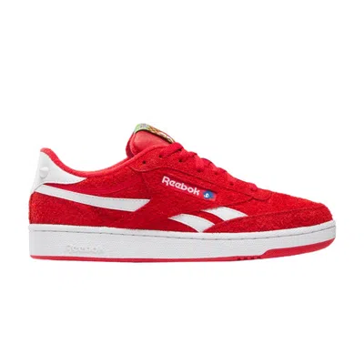 Pre-owned Reebok Sonic The Hedgehog 3 X Club C Revenge 'knuckles' | Red | Men's Size 9