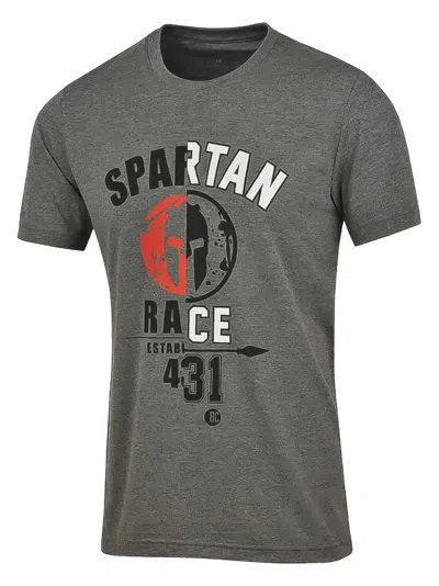Reebok Spartan Race Round-neck T-shirt In Gray