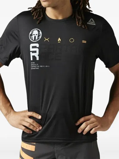 Reebok Spartan Race T-shirt In Black