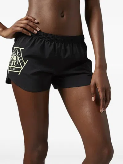Reebok Spartan Woven Shorts In Black