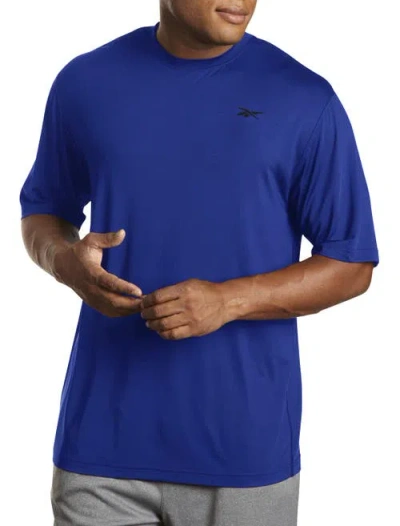 Reebok Speedwick Short Sleeve Base Layer Top In Cobalt