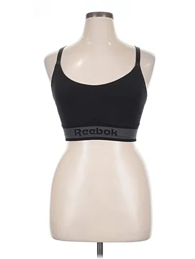 Pre-owned Reebok Sports Bra In Black
