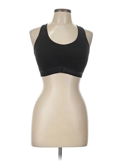 Pre-owned Reebok Sports Bra In Black