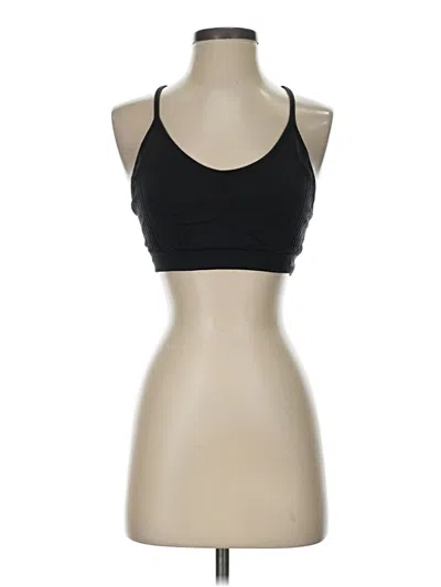 Pre-owned Reebok Sports Bra In Black