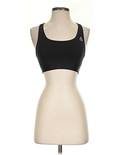 Pre-owned Reebok Sports Bra In Black