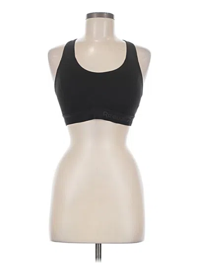 Pre-owned Reebok Sports Bra In Black