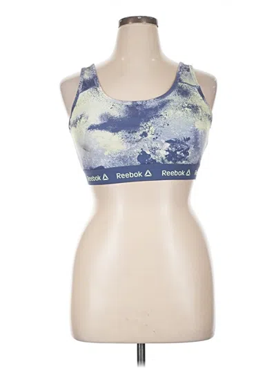 Pre-owned Reebok Sports Bra In Blue