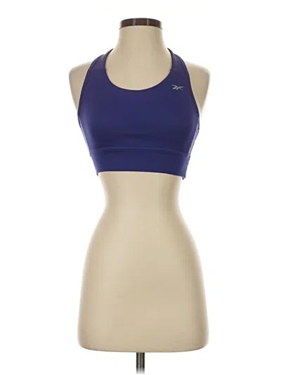 Pre-owned Reebok Sports Bra In Blue
